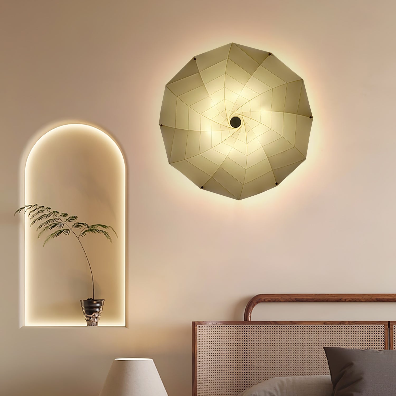 Vadorir Spiral Fabric Pendant Light - Blowlighting