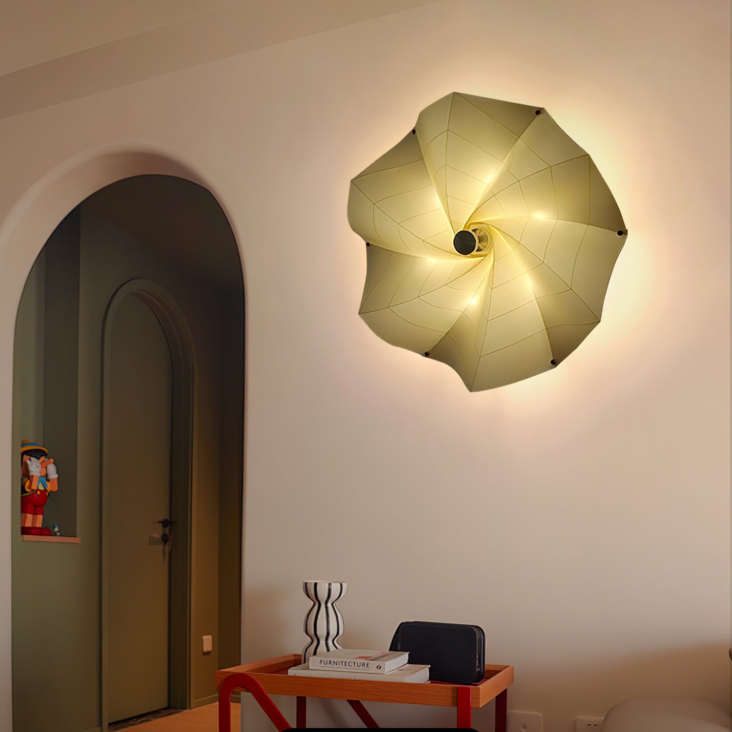 Vadorir Spiral Fabric Pendant Light - Blowlighting