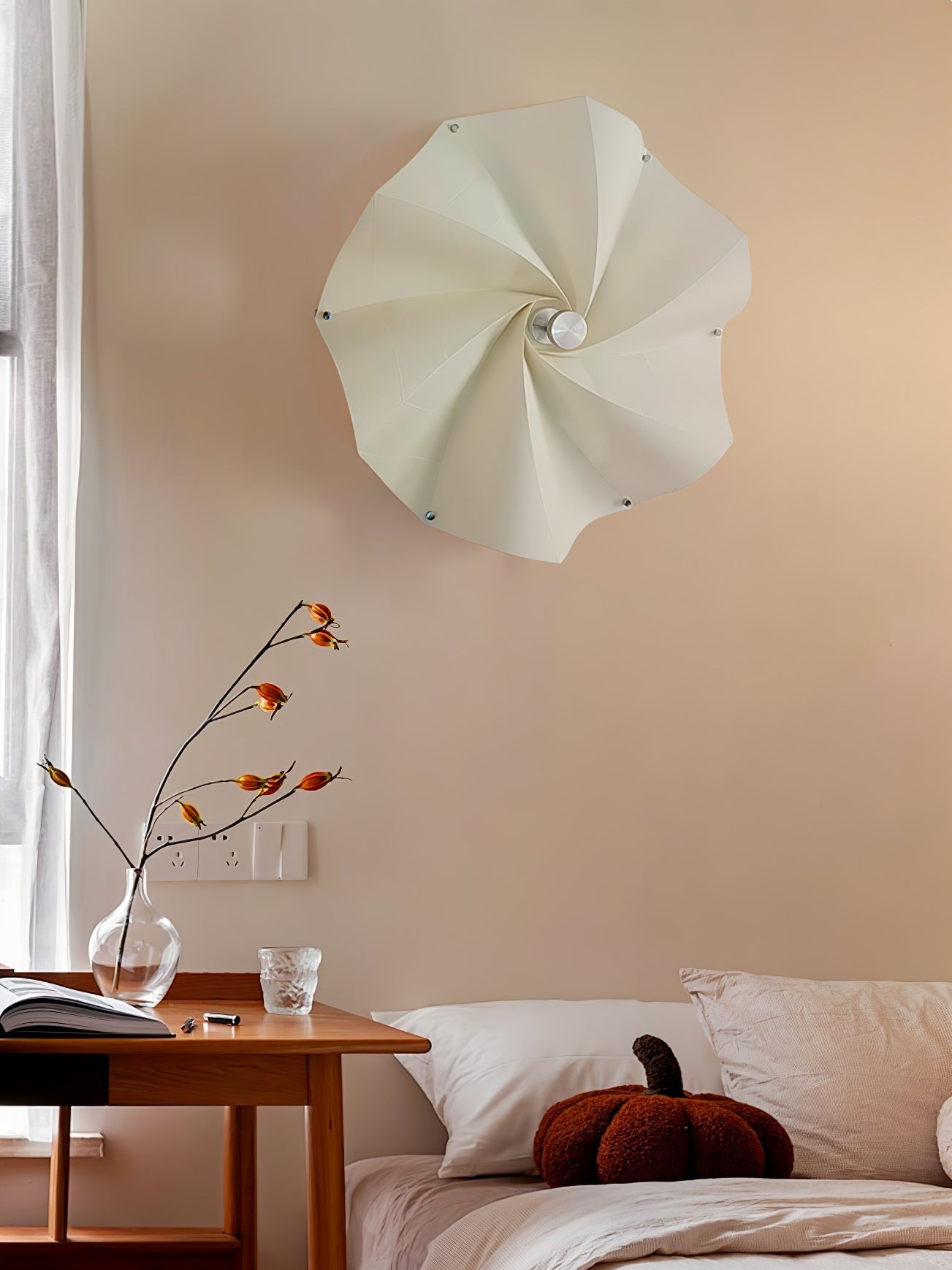 Vadorir Spiral Fabric Pendant Light - Blowlighting