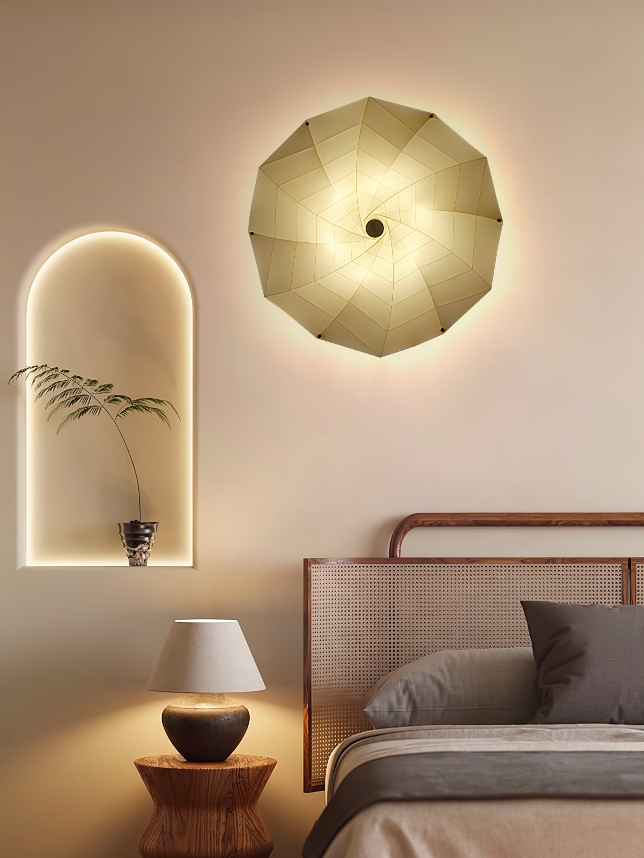 Vadorir Spiral Fabric Pendant Light - Blowlighting