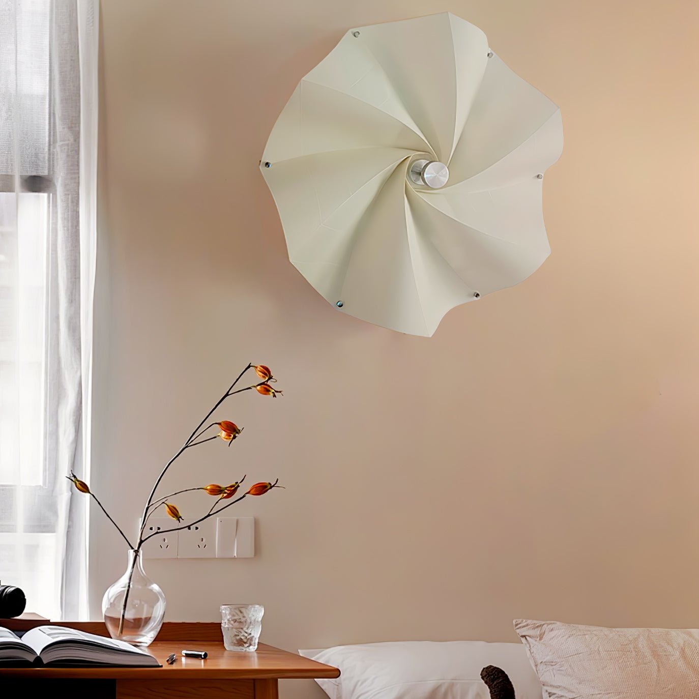 Vadorir Spiral Fabric Pendant Light - Blowlighting