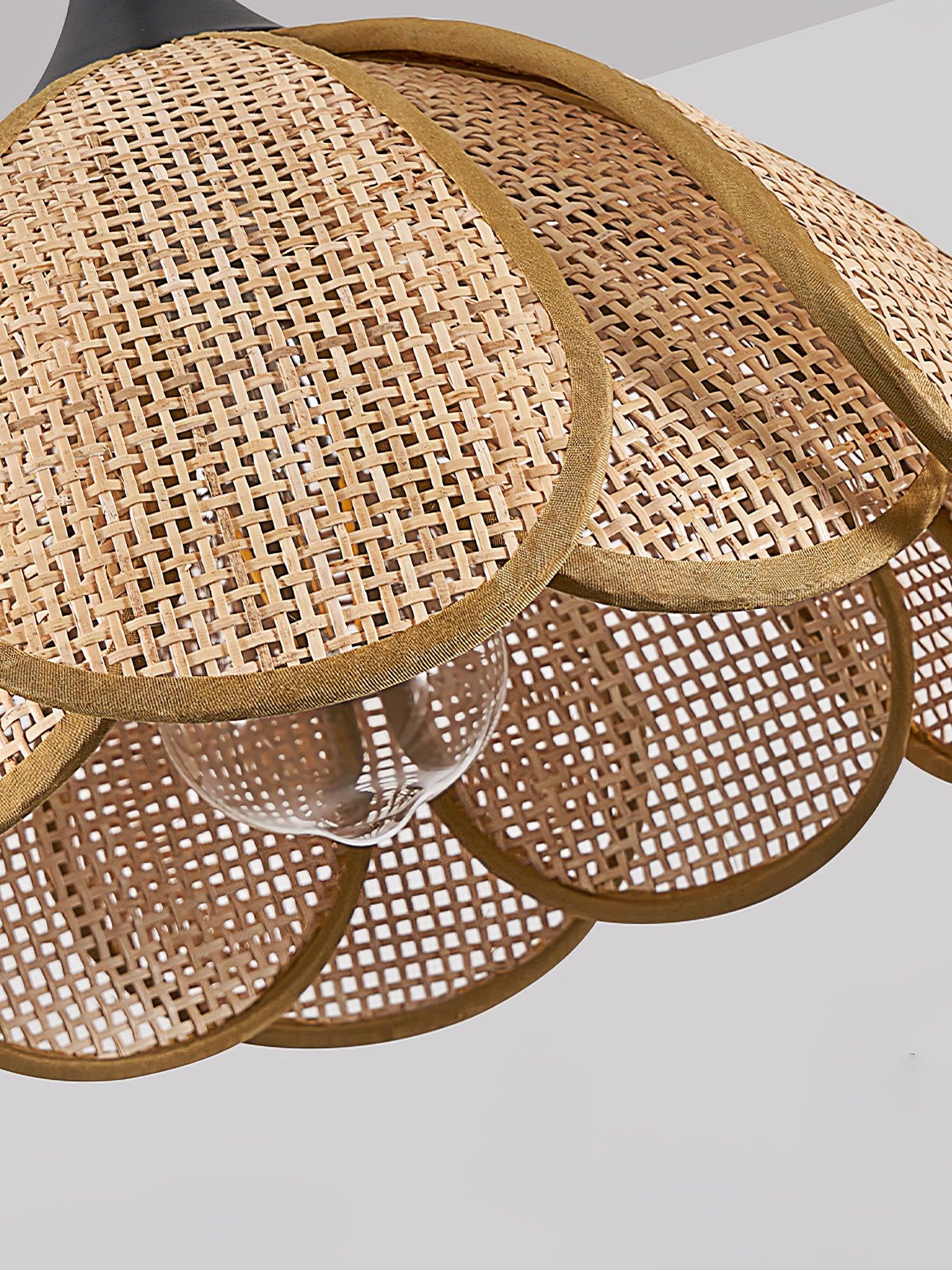 Bloom Rattan Pendant Lamp - Blowlighting