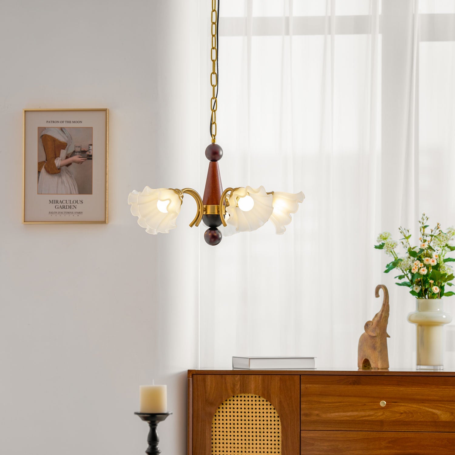 Bloomcrest Chandelier - Blowlighting