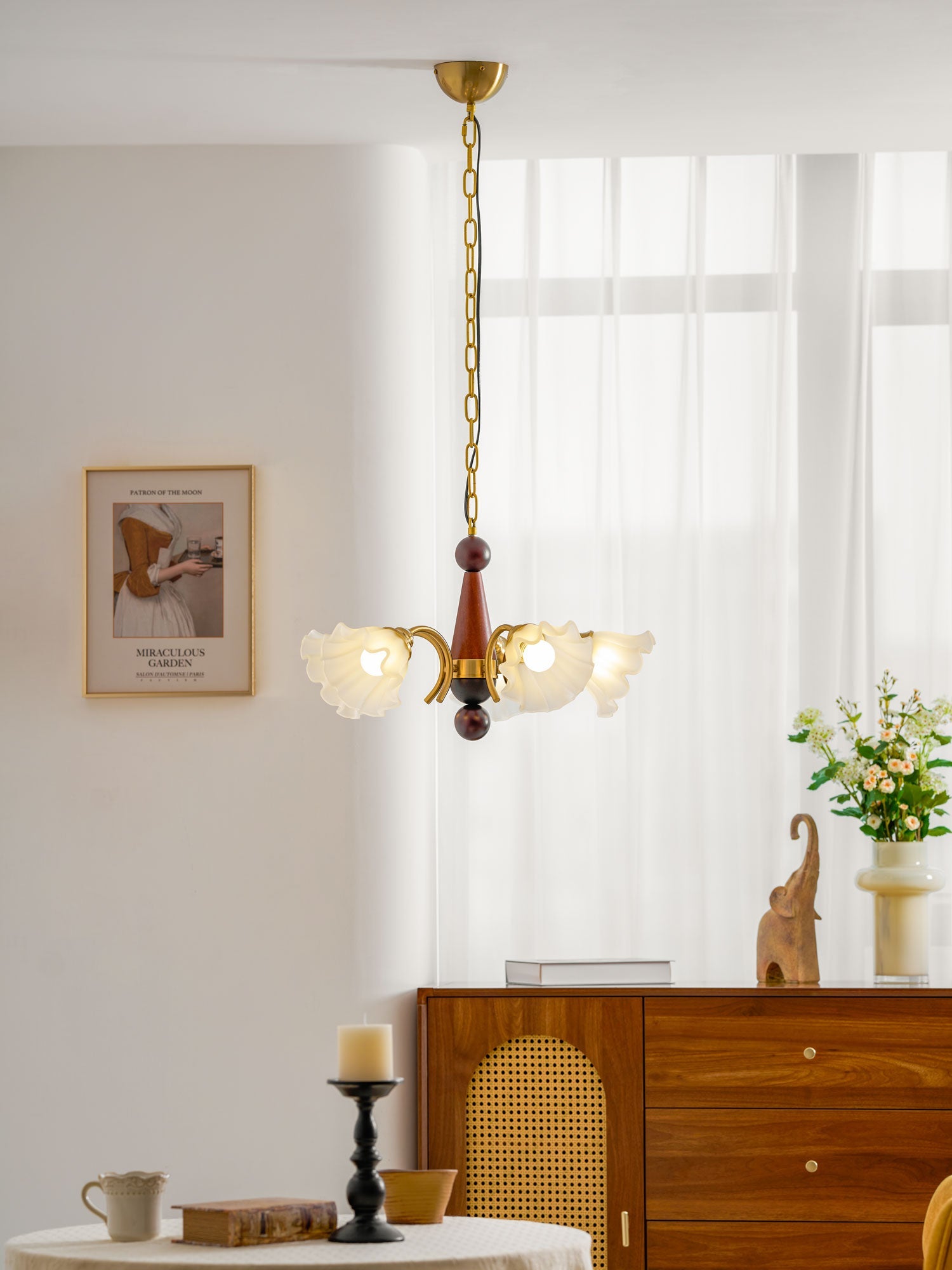 Bloomcrest Chandelier - Blowlighting