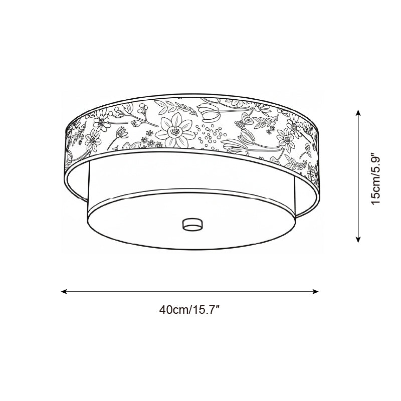 Floraine Romantic Ceiling Lamp