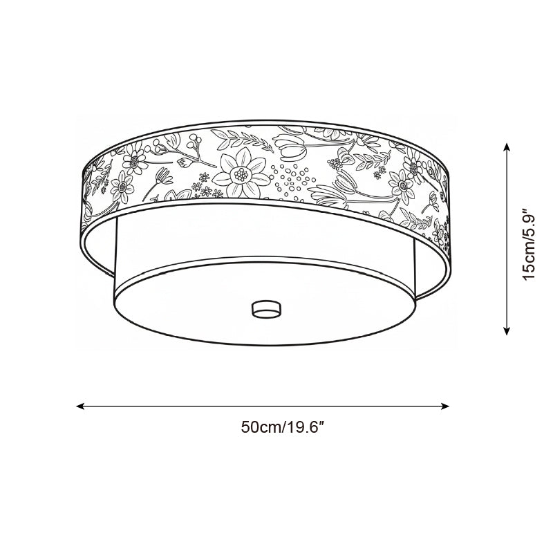 Floraine Romantic Ceiling Lamp