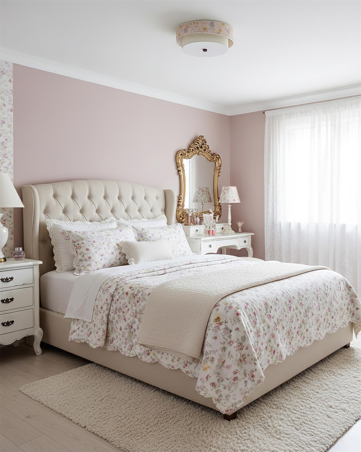 Floraine Romantic Ceiling Lamp