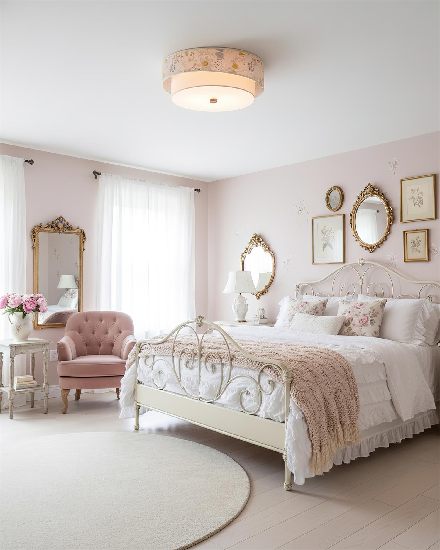 Floraine Romantic Ceiling Lamp