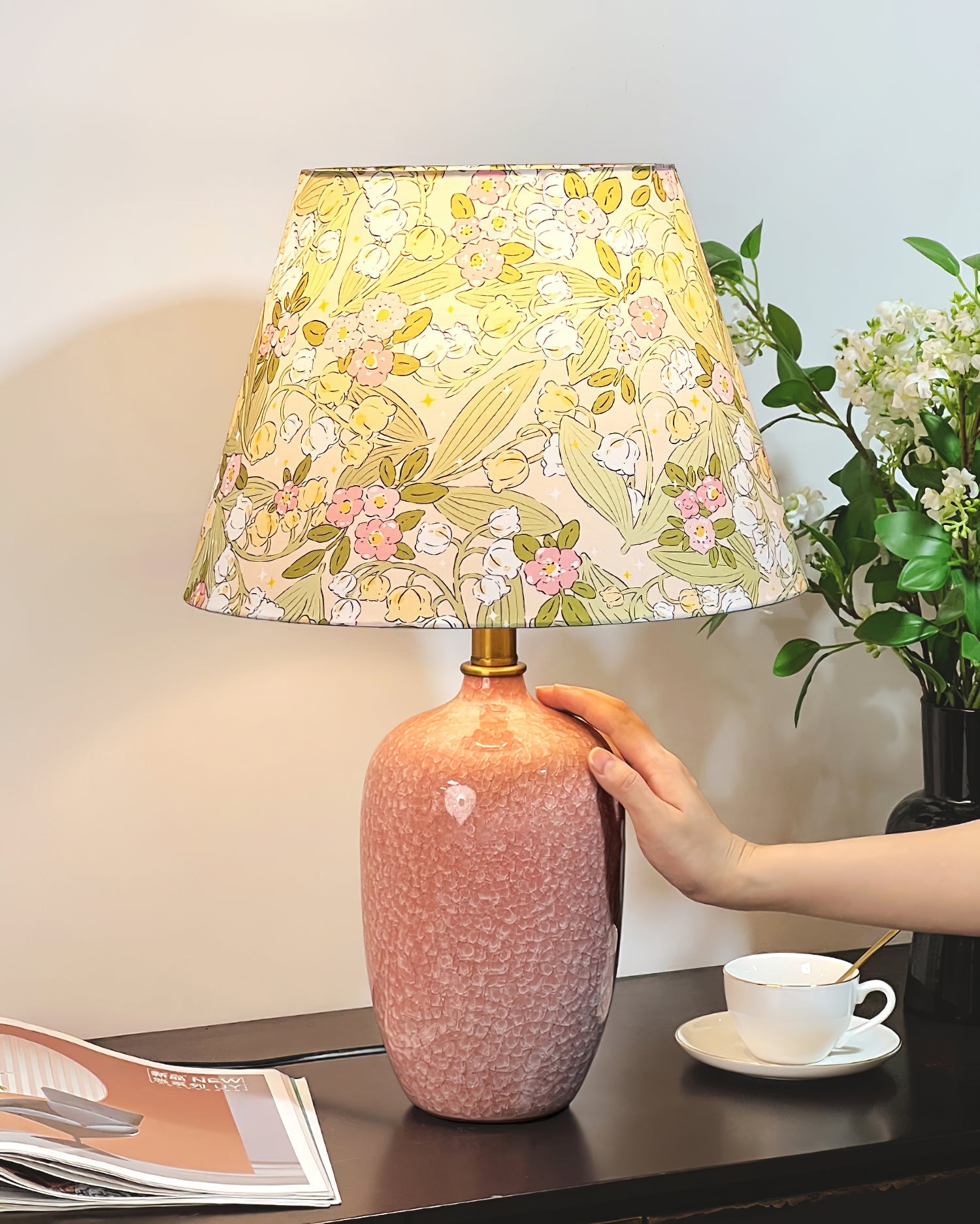 Bloomora Vintage Ceramics Table Light