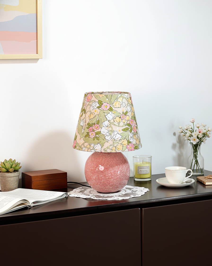 Bloomora Vintage Ceramics Table Light