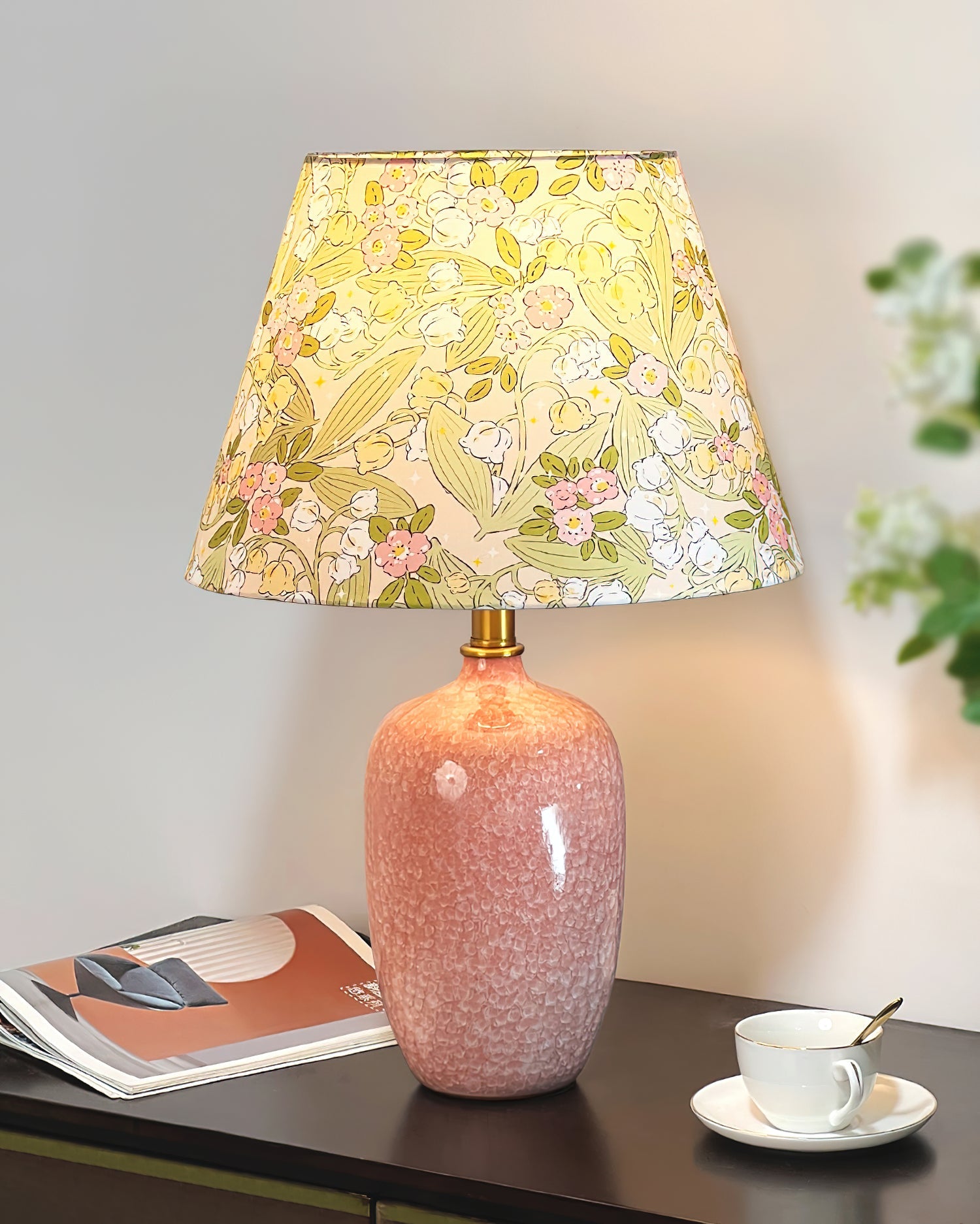 Bloomora Vintage Ceramics Table Light