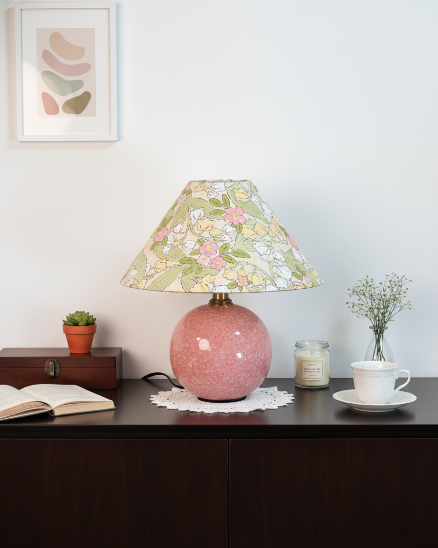 Bloomora Vintage Ceramics Table Light
