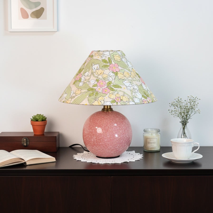 Bloomora Vintage Ceramics Table Light