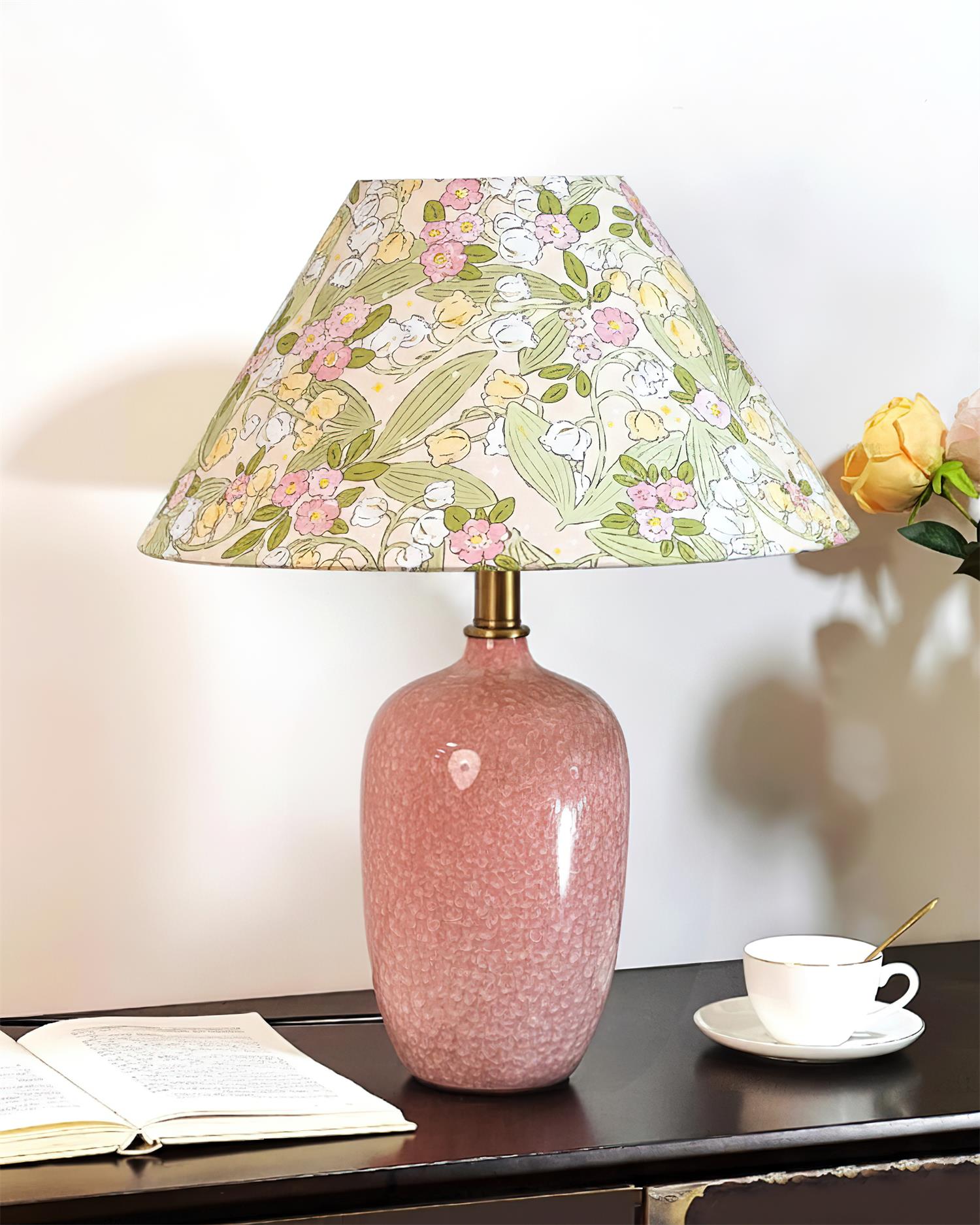 Bloomora Vintage Ceramics Table Light