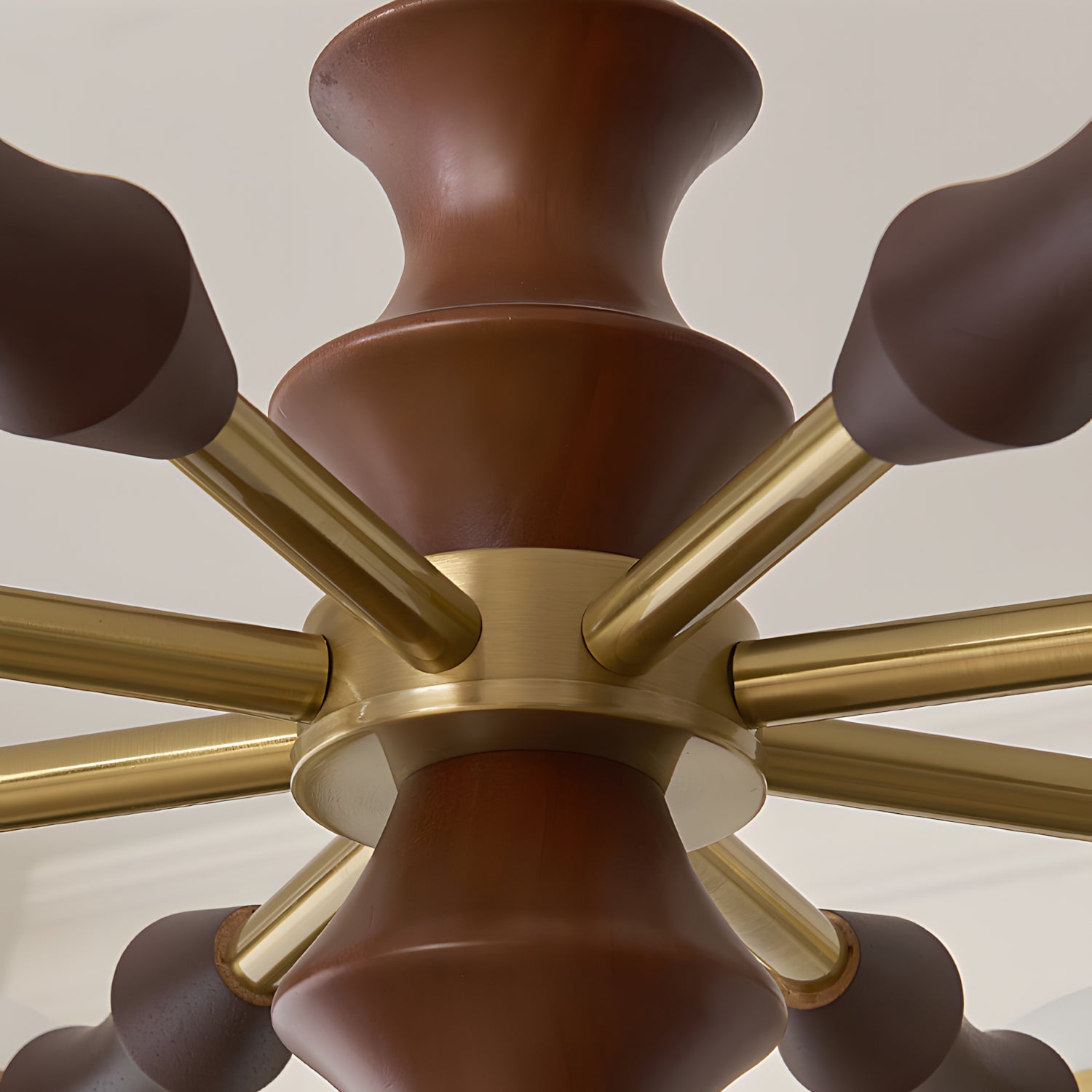 Blossic Natural Glass Chandelier