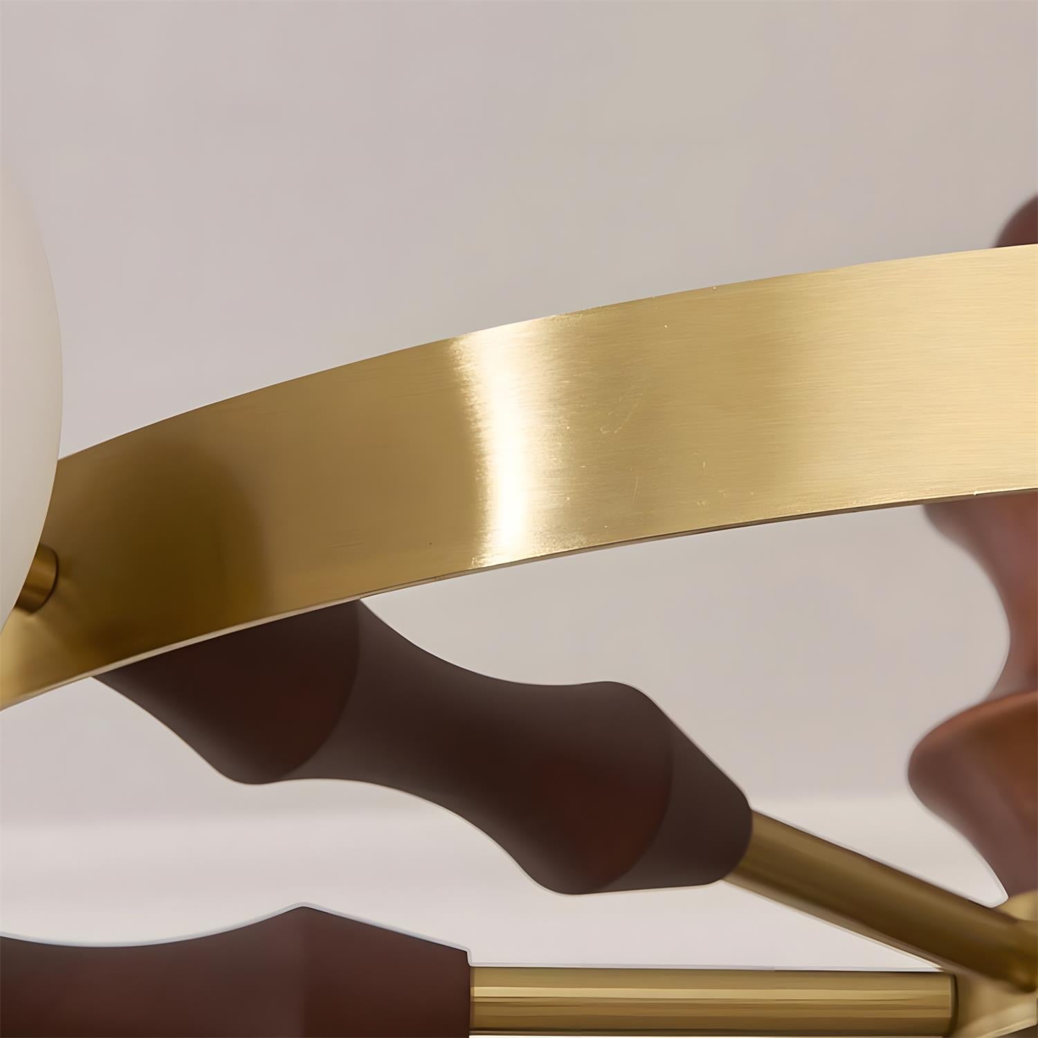 Blossic Natural Glass Chandelier