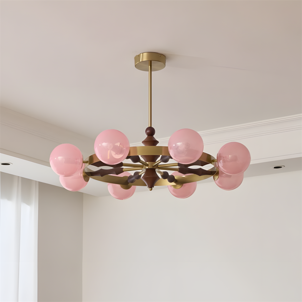 Blossic Natural Glass Chandelier