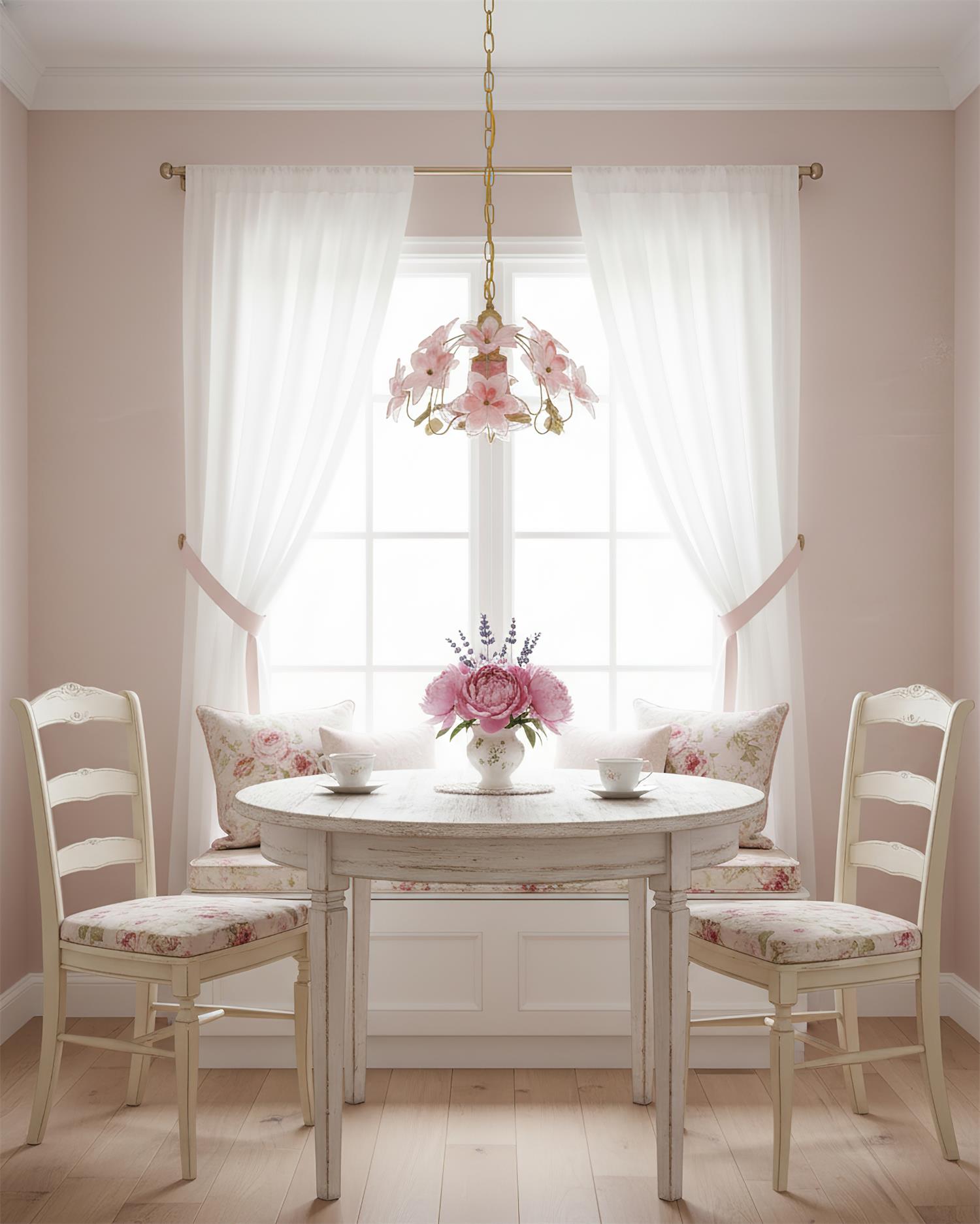 Blossira Floral Glass Pendant Light