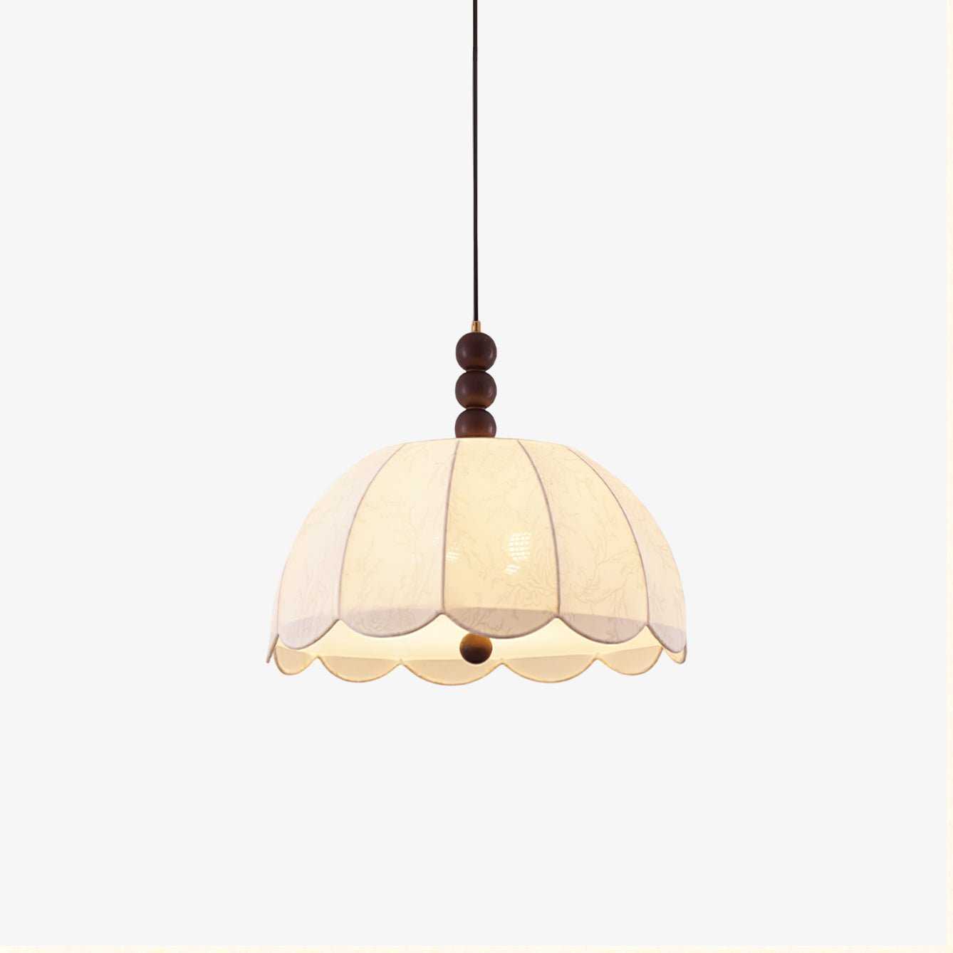 Blossom Fabric Swag Pendant Light - Blowlighting