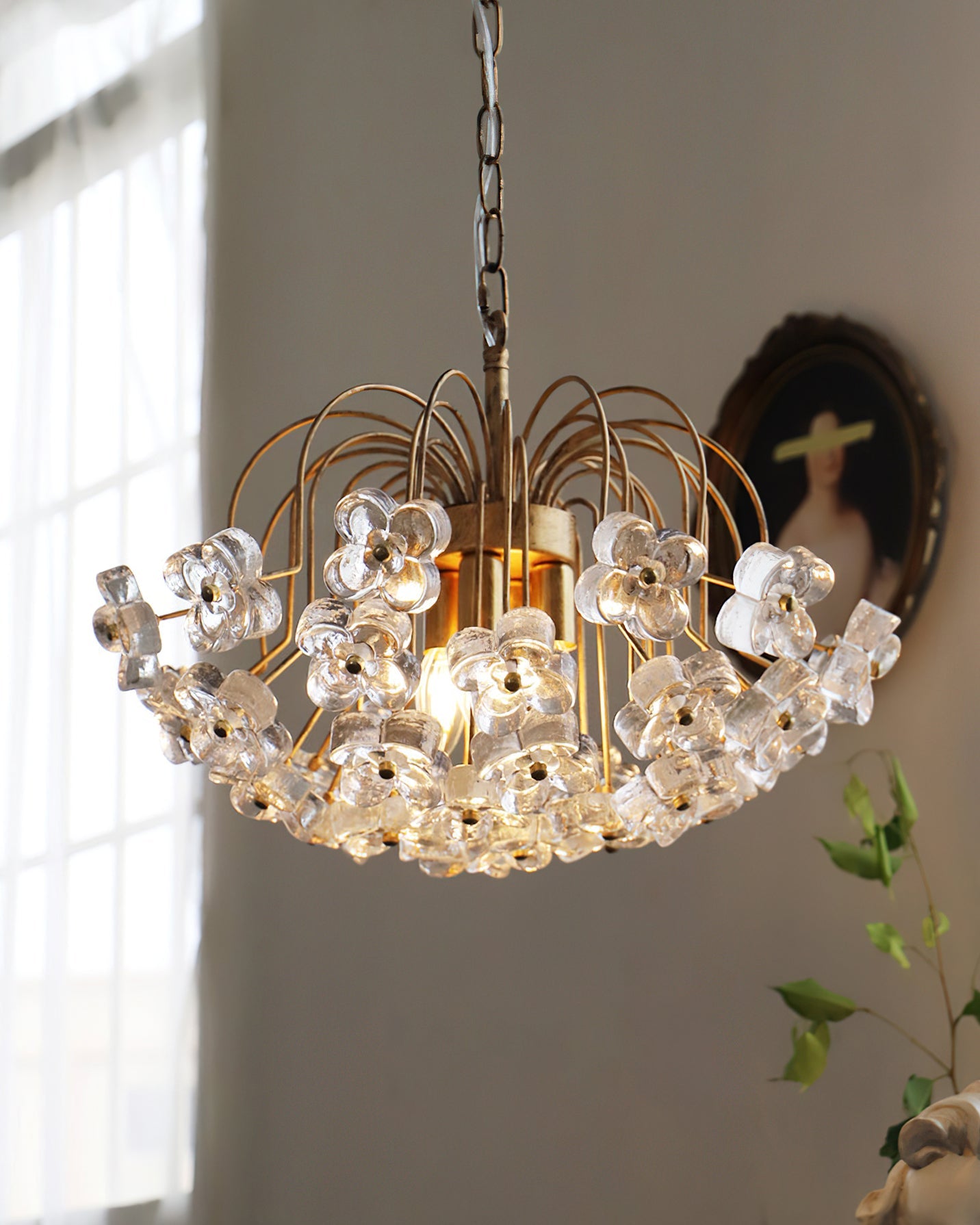 Blossom Luxury Glass Pendant Light