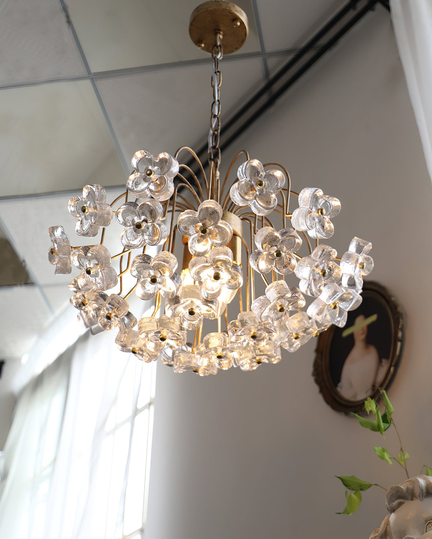 Blossom Luxury Glass Pendant Light