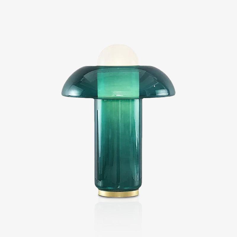 Glass Mushroom Table Lamp - Blowlighting