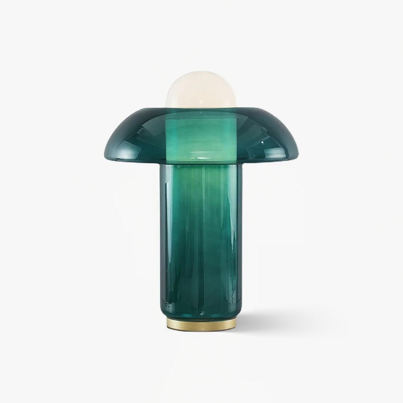 Glass Mushroom Table Lamp - Blowlighting