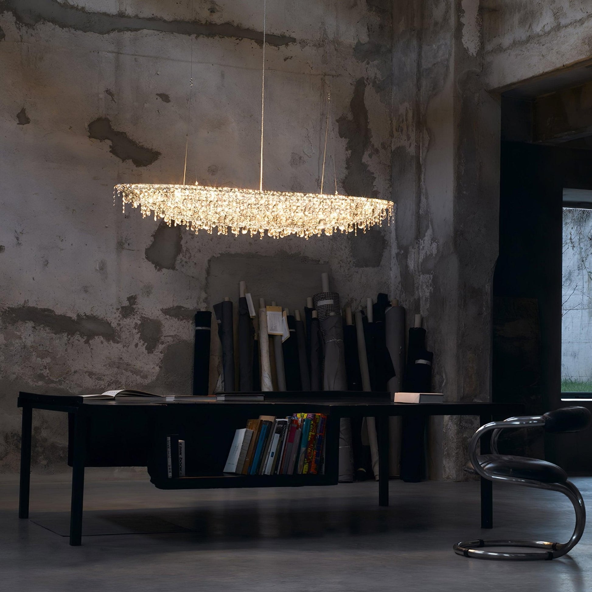 Zoravine Crystal Pendant Light - Blowlighting