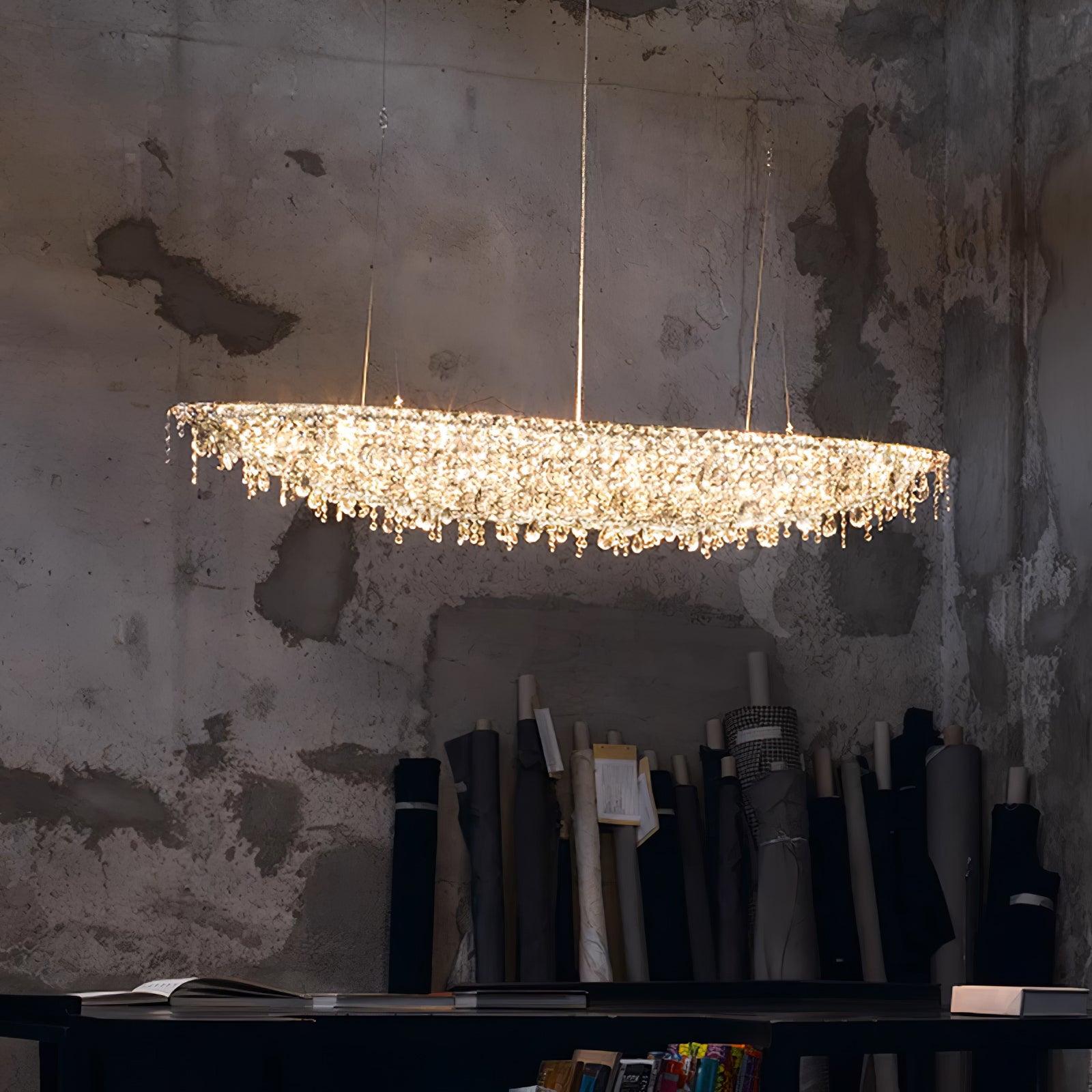 Zoravine Crystal Pendant Light - Blowlighting