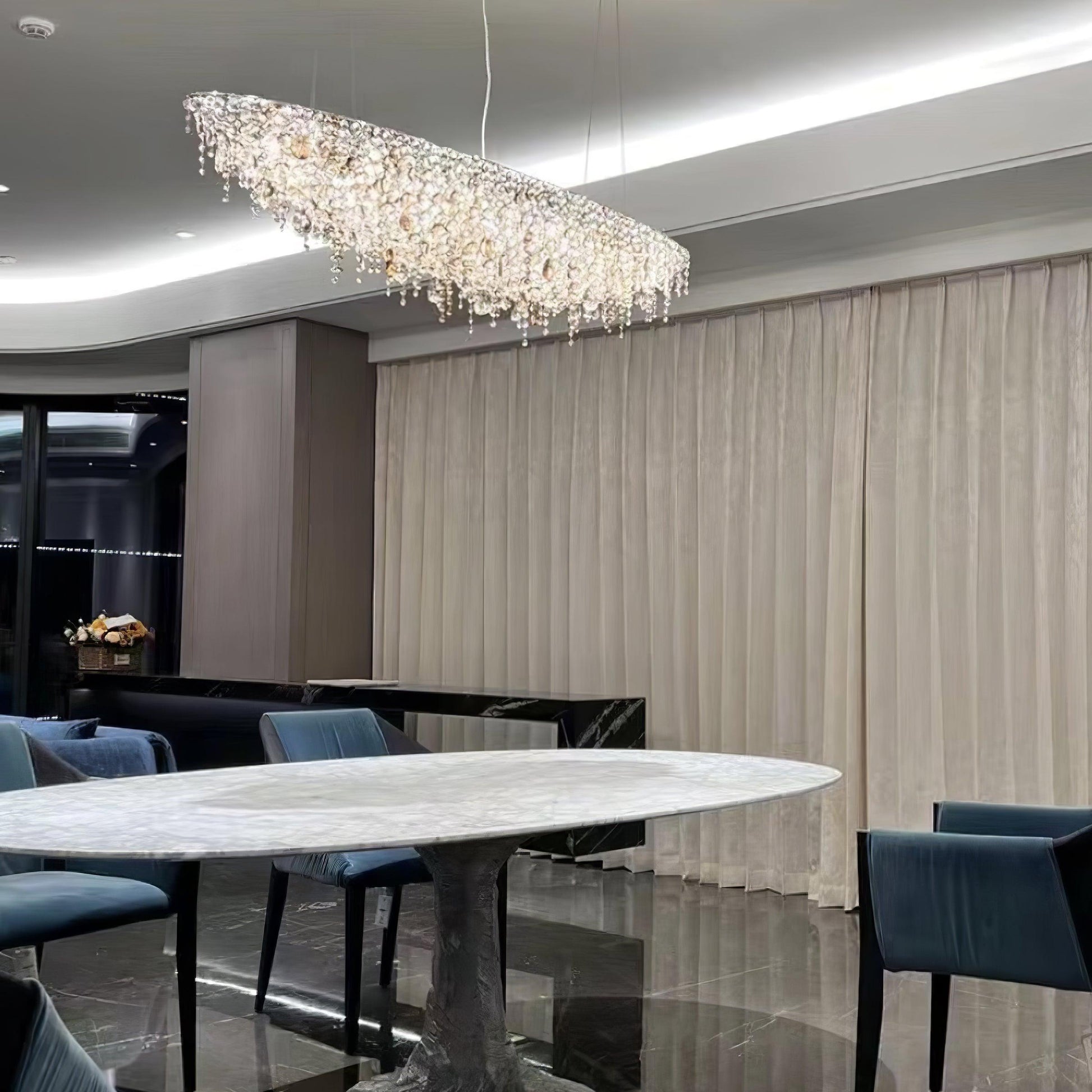 Zoravine Crystal Pendant Light - Blowlighting