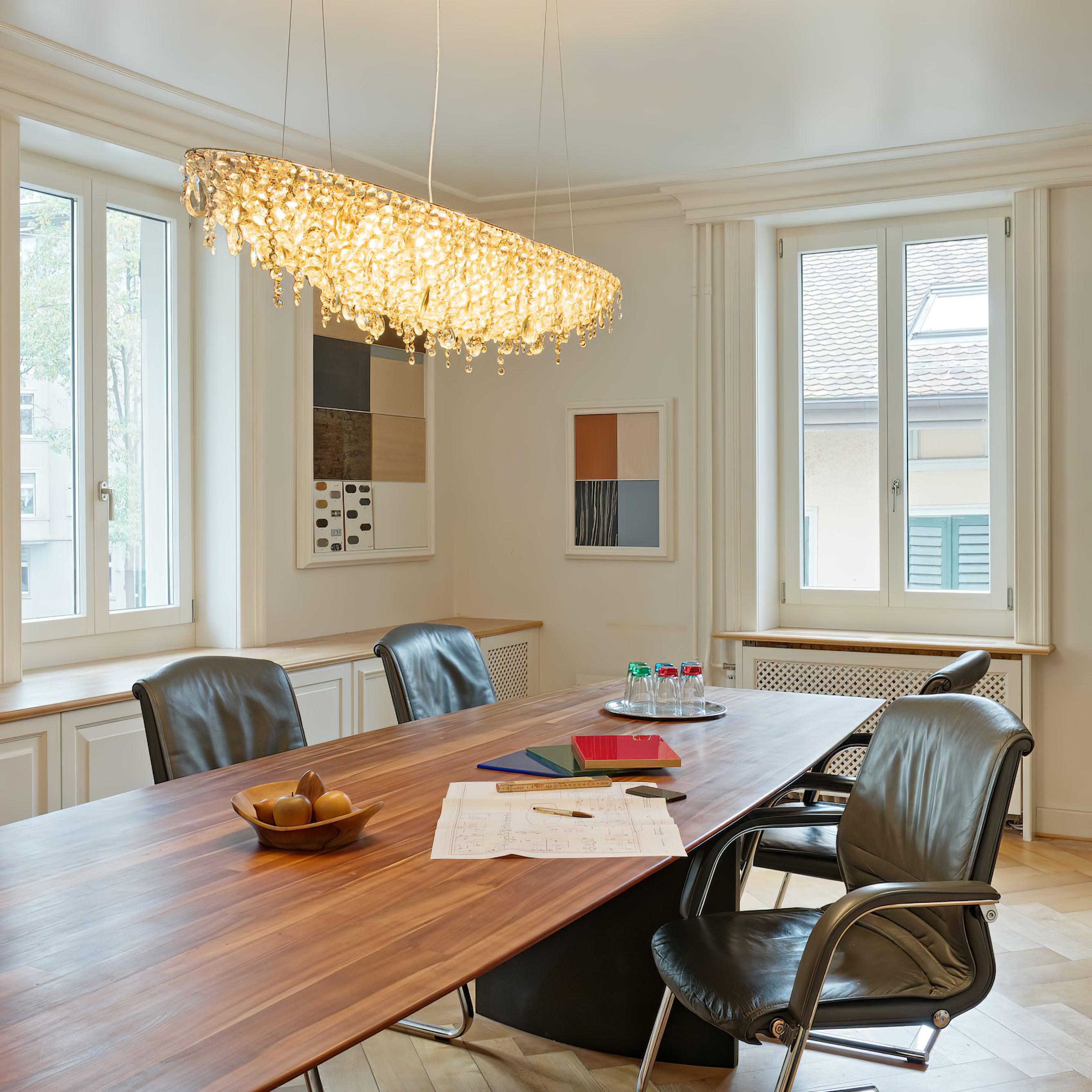 Zoravine Crystal Pendant Light - Blowlighting
