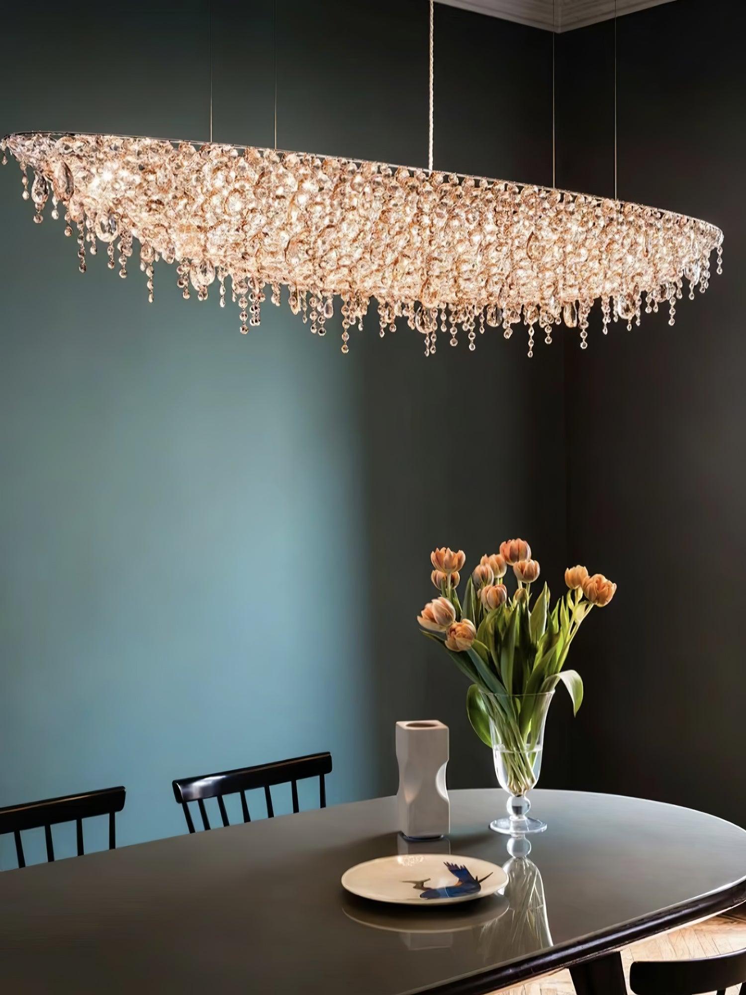 Zoravine Crystal Pendant Light - Blowlighting