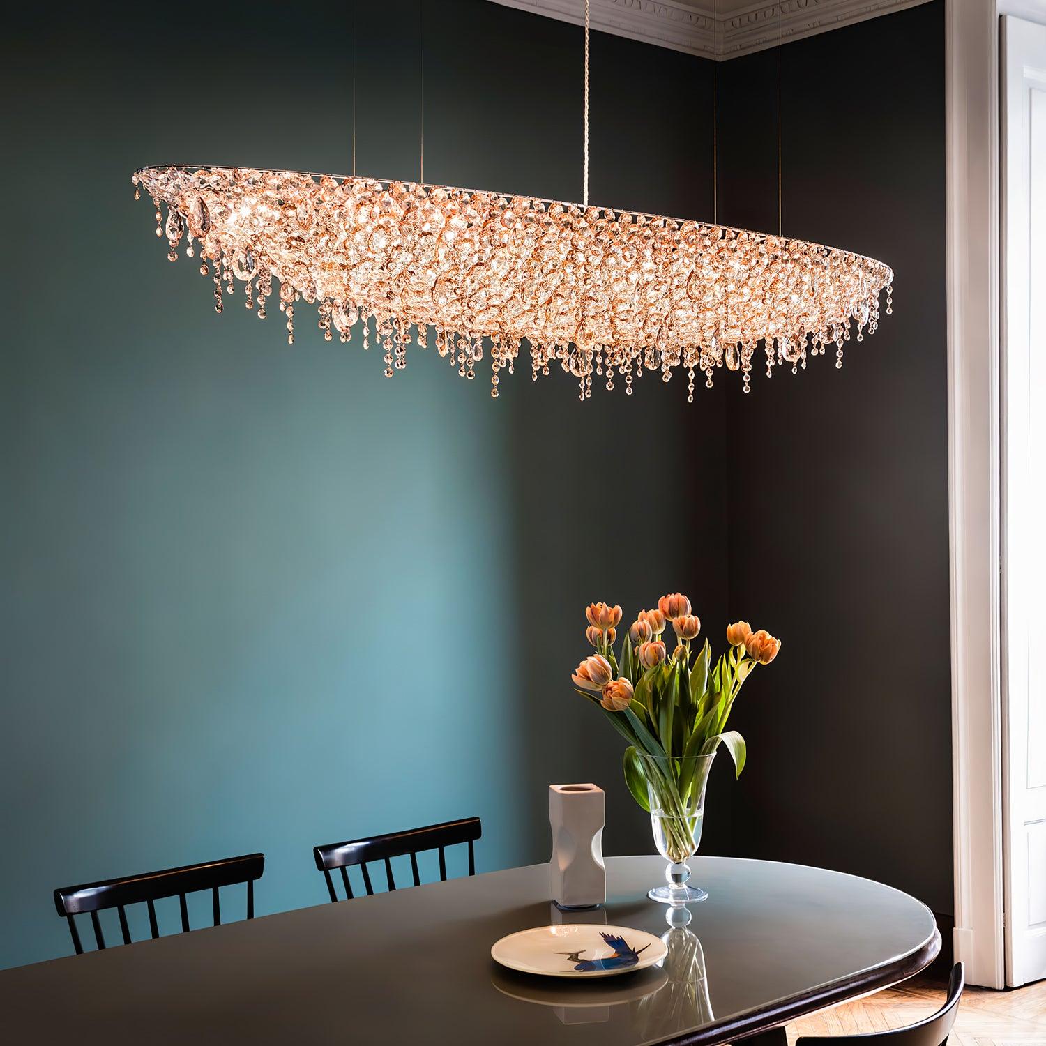 Zoravine Crystal Pendant Light - Blowlighting