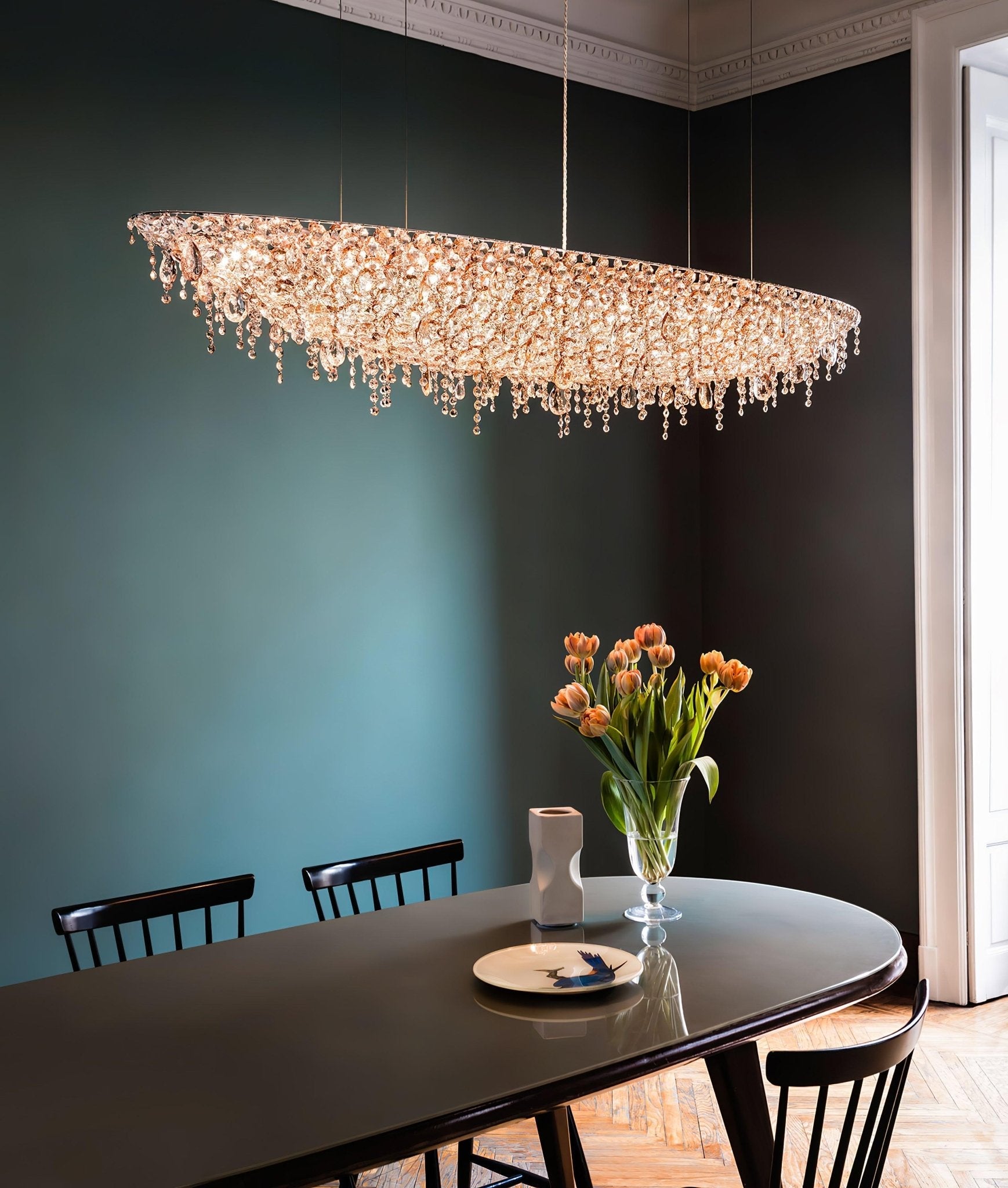 Zoravine Crystal Pendant Light - Blowlighting