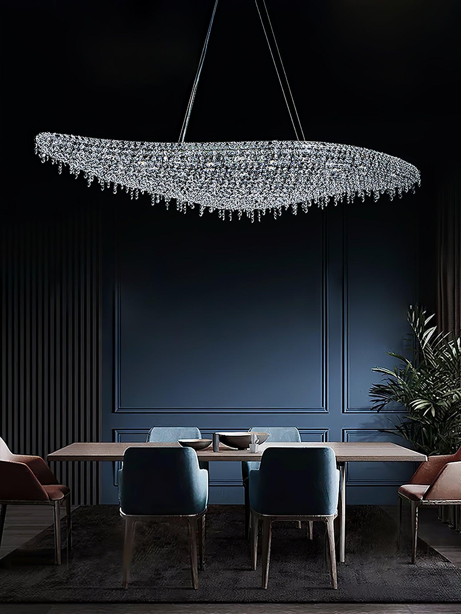Zoravine Crystal Pendant Light - Blowlighting