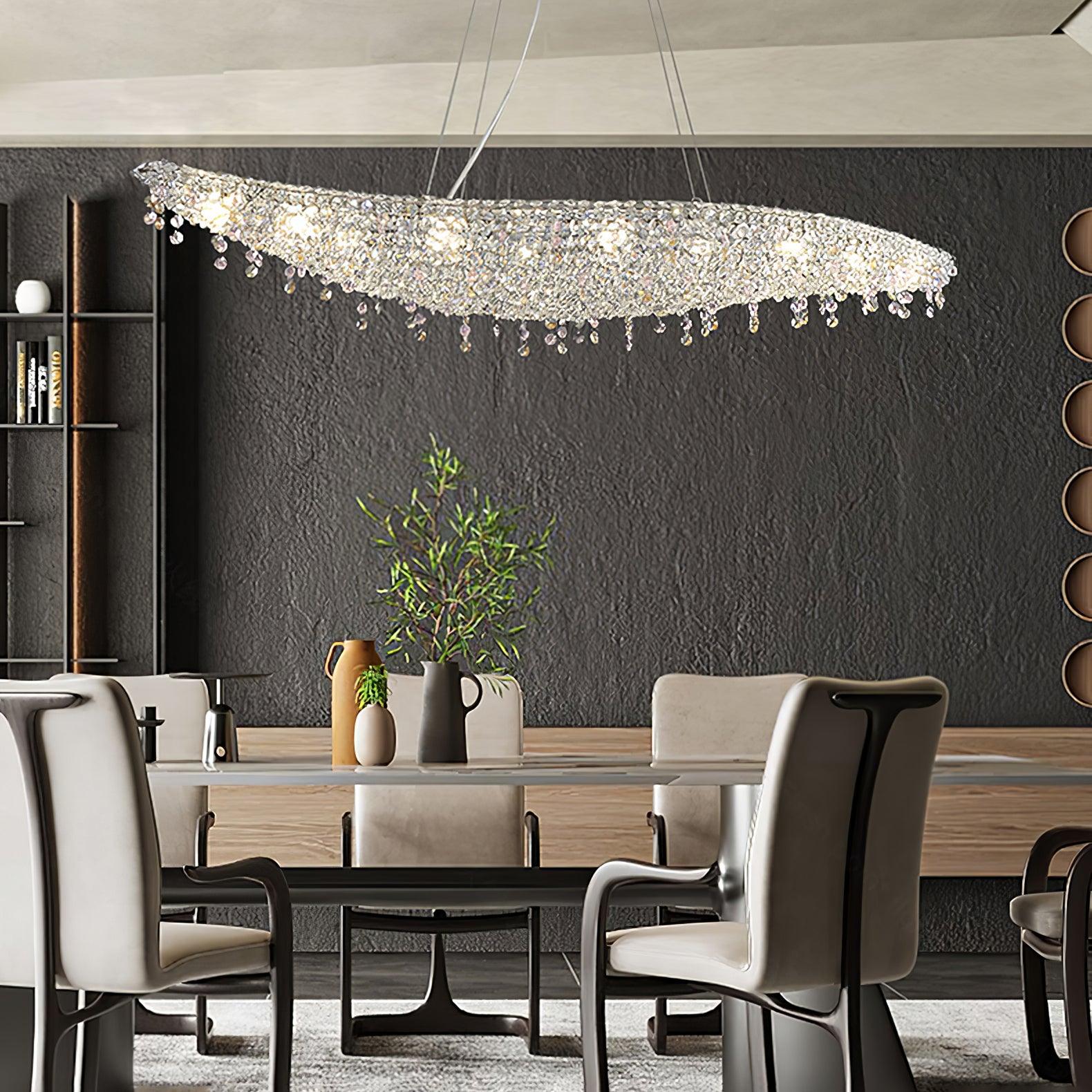 Zoravine Crystal Pendant Light - Blowlighting