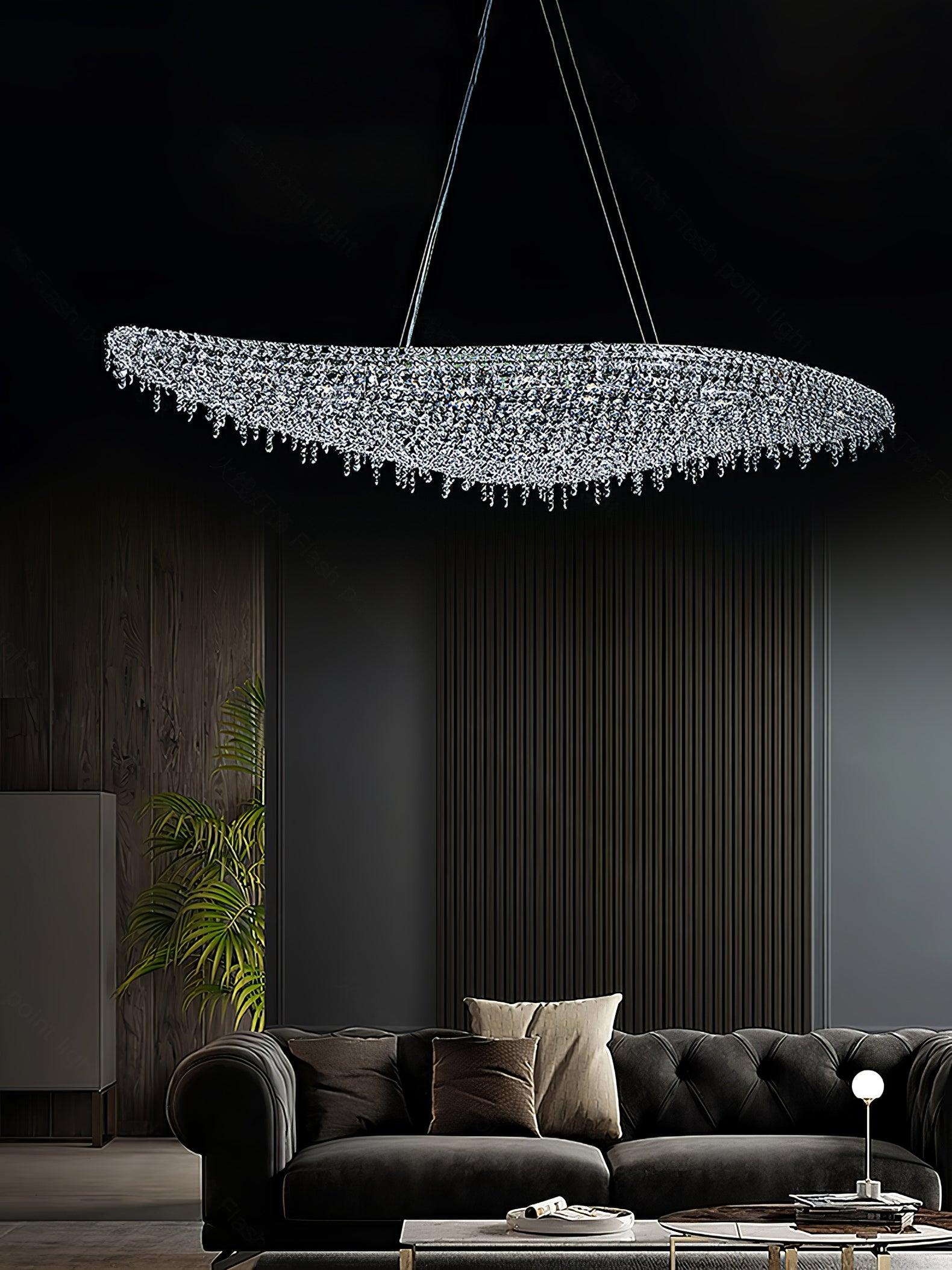 Zoravine Crystal Pendant Light - Blowlighting