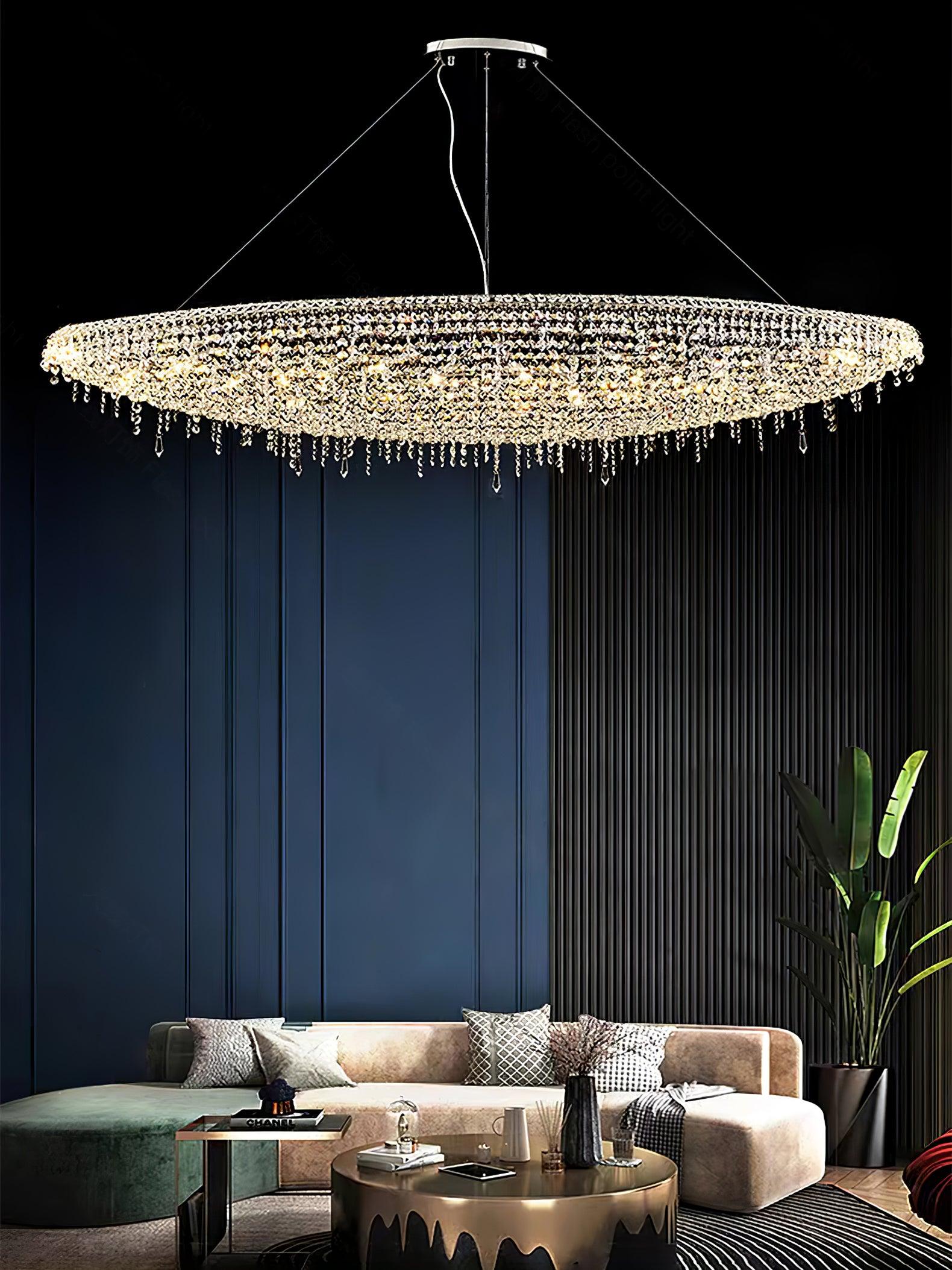 Zoravine Crystal Pendant Light - Blowlighting