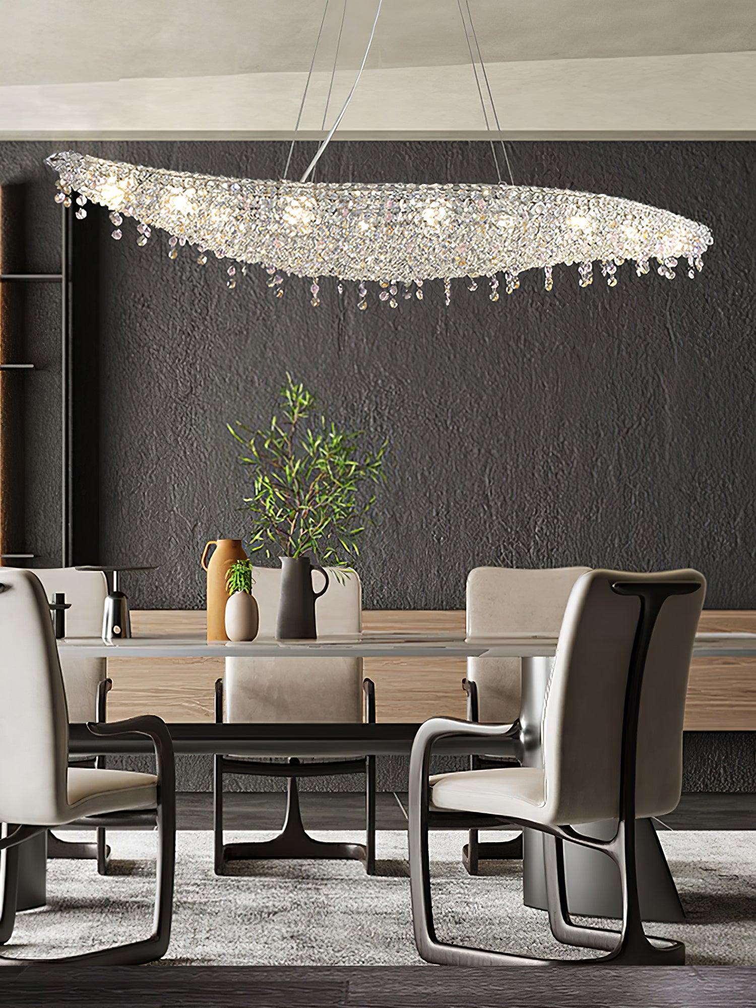 Zoravine Crystal Pendant Light - Blowlighting