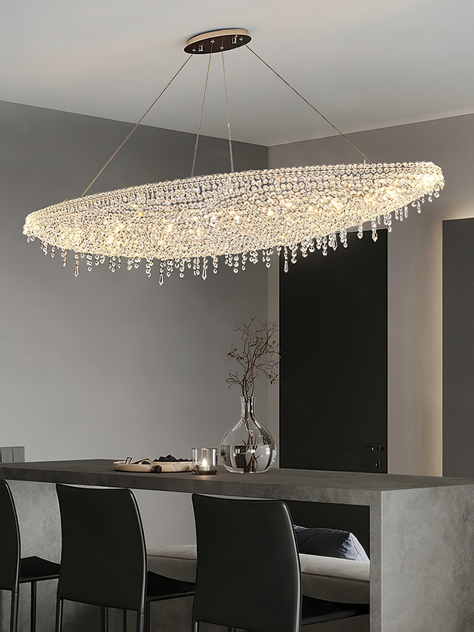 Zoravine Crystal Pendant Light - Blowlighting