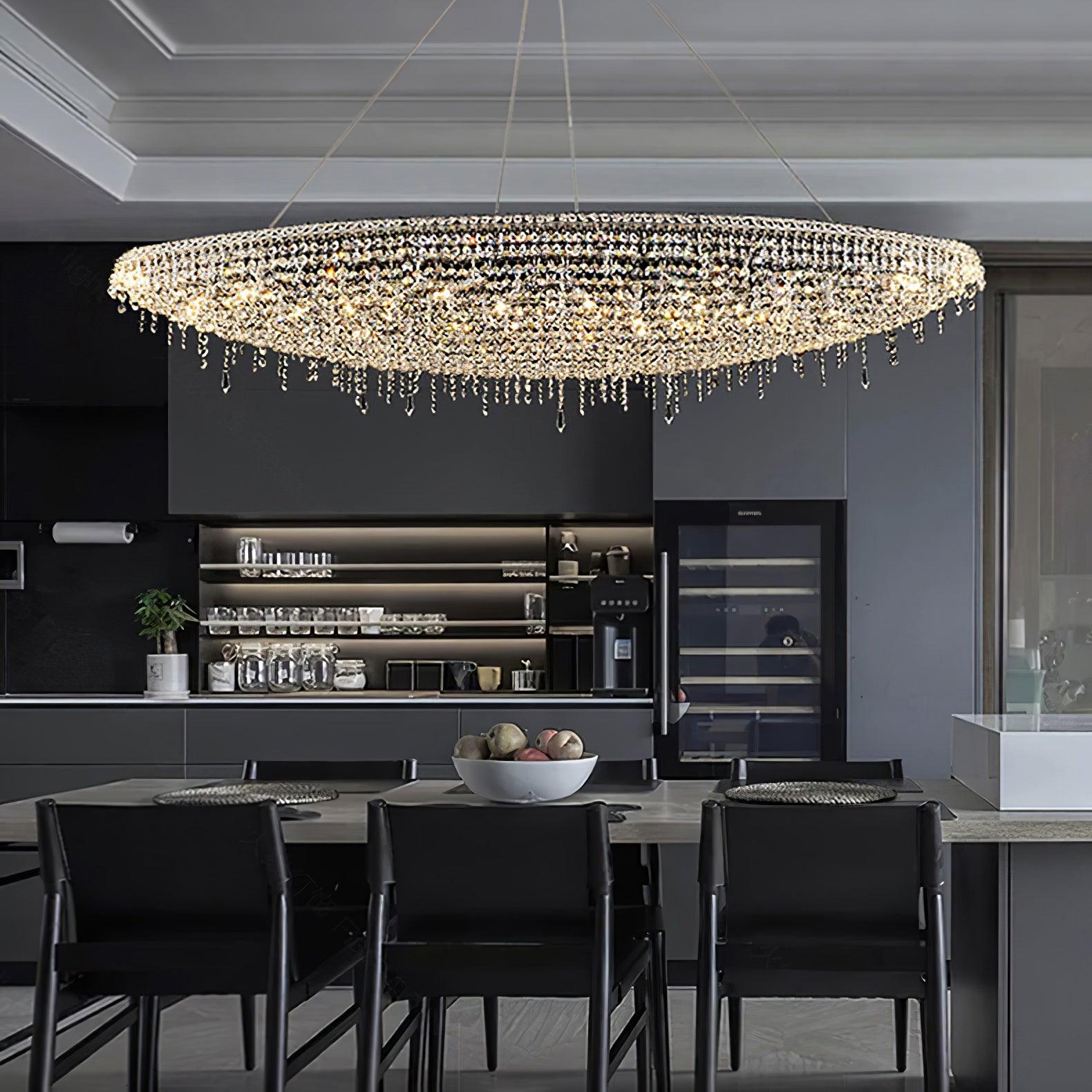 Zoravine Crystal Pendant Light - Blowlighting