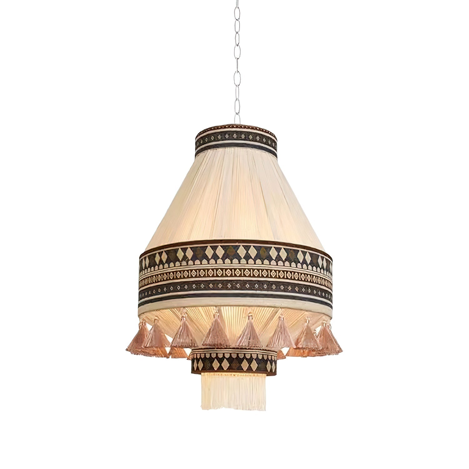 Bohemian Fringe Pendant Lamp - Blowlighting