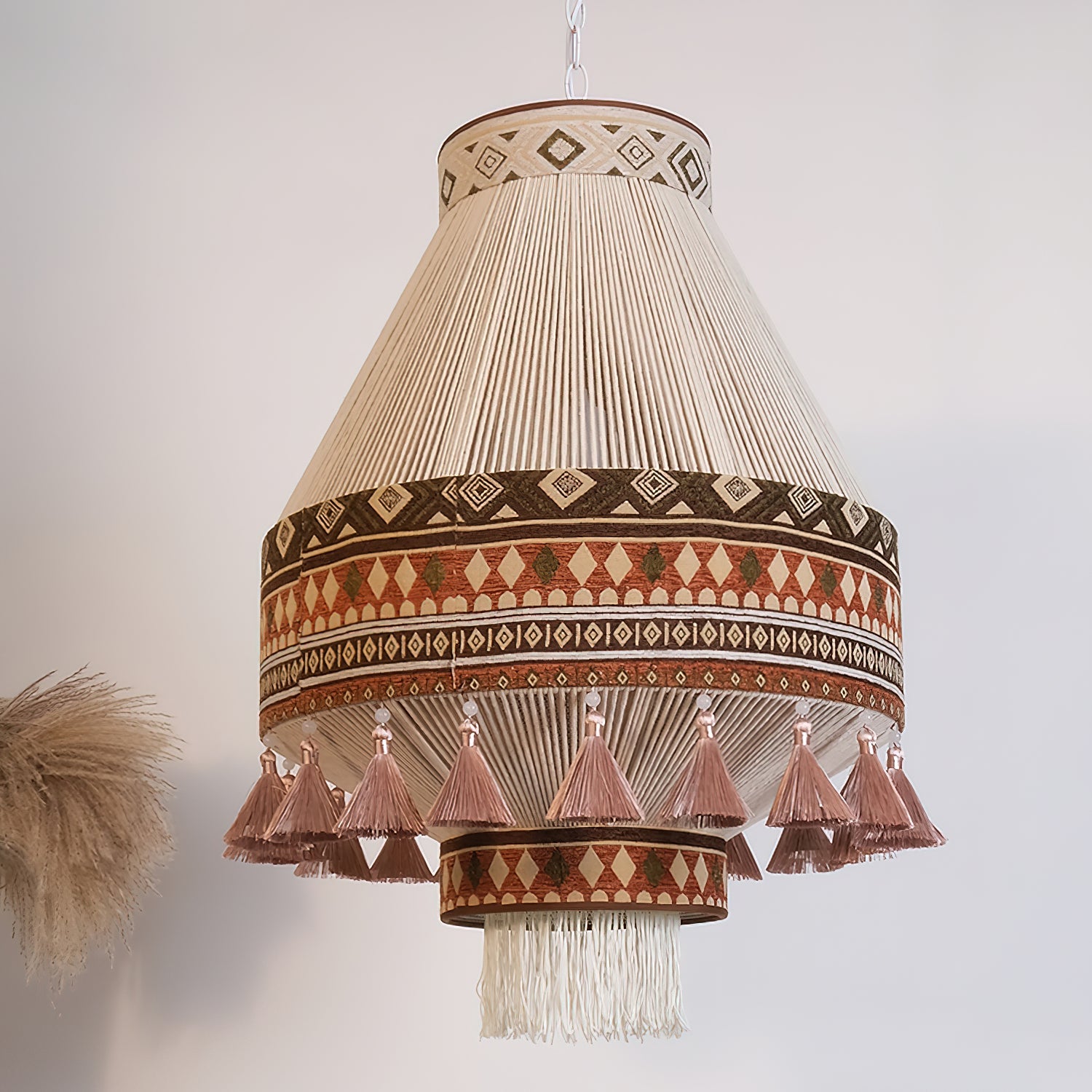 Bohemian Fringe Pendant Lamp - Blowlighting
