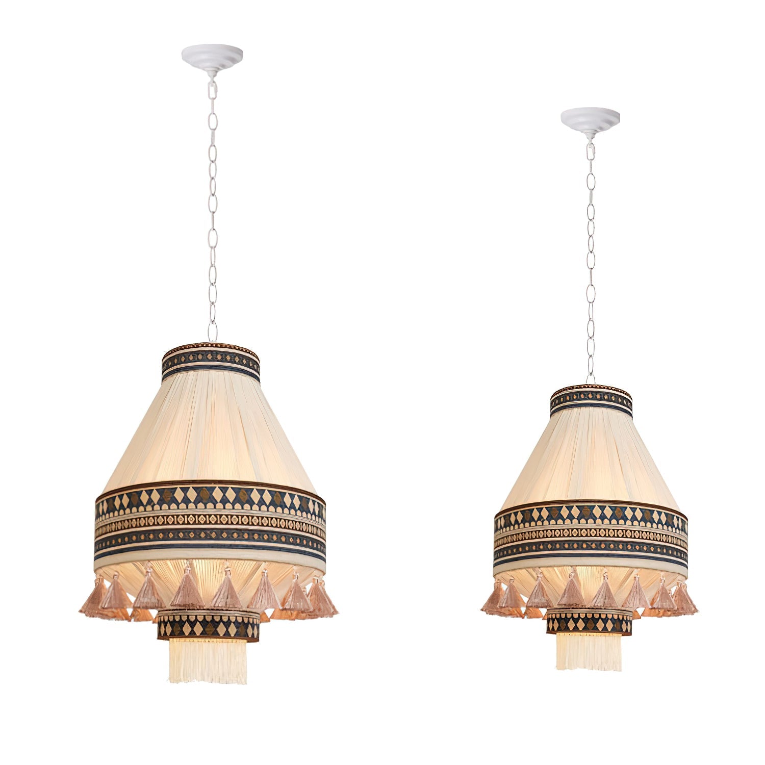 Bohemian Fringe Pendant Lamp - Blowlighting