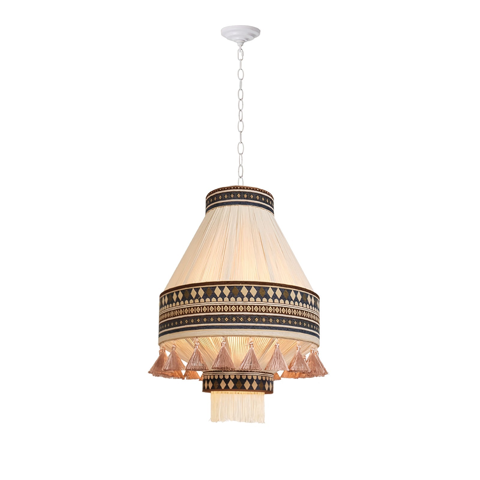 Bohemian Fringe Pendant Lamp - Blowlighting