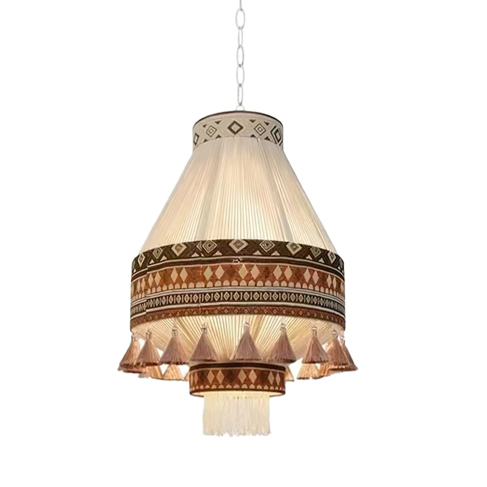 Bohemian Fringe Pendant Lamp - Blowlighting
