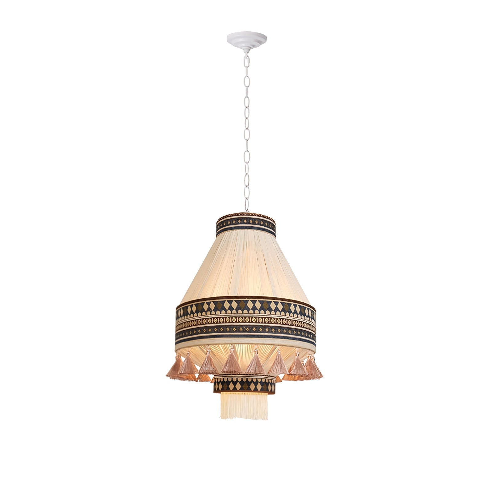 Bohemian Fringe Pendant Lamp - Blowlighting