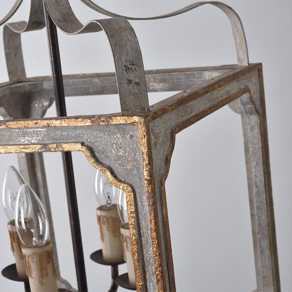 Boho Rustic Cube Chandelier - Blowlighting