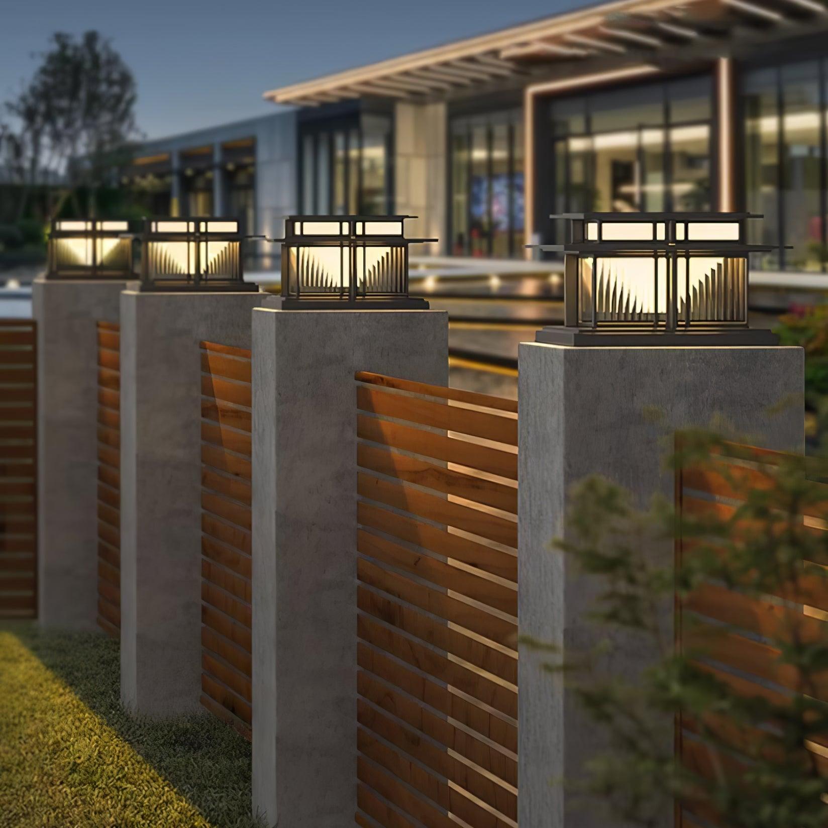 Boilyn Pillar Solar Outdoor Light - Blowlighting