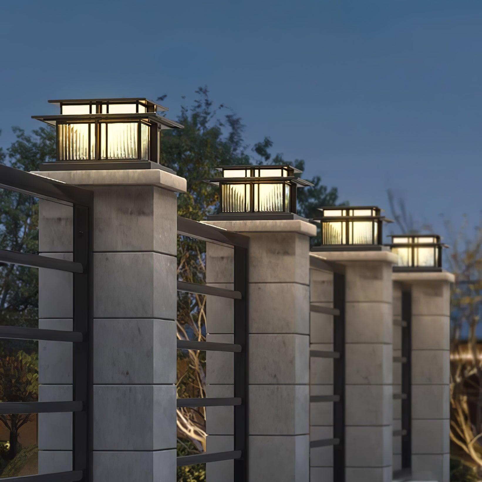 Boilyn Pillar Solar Outdoor Light - Blowlighting